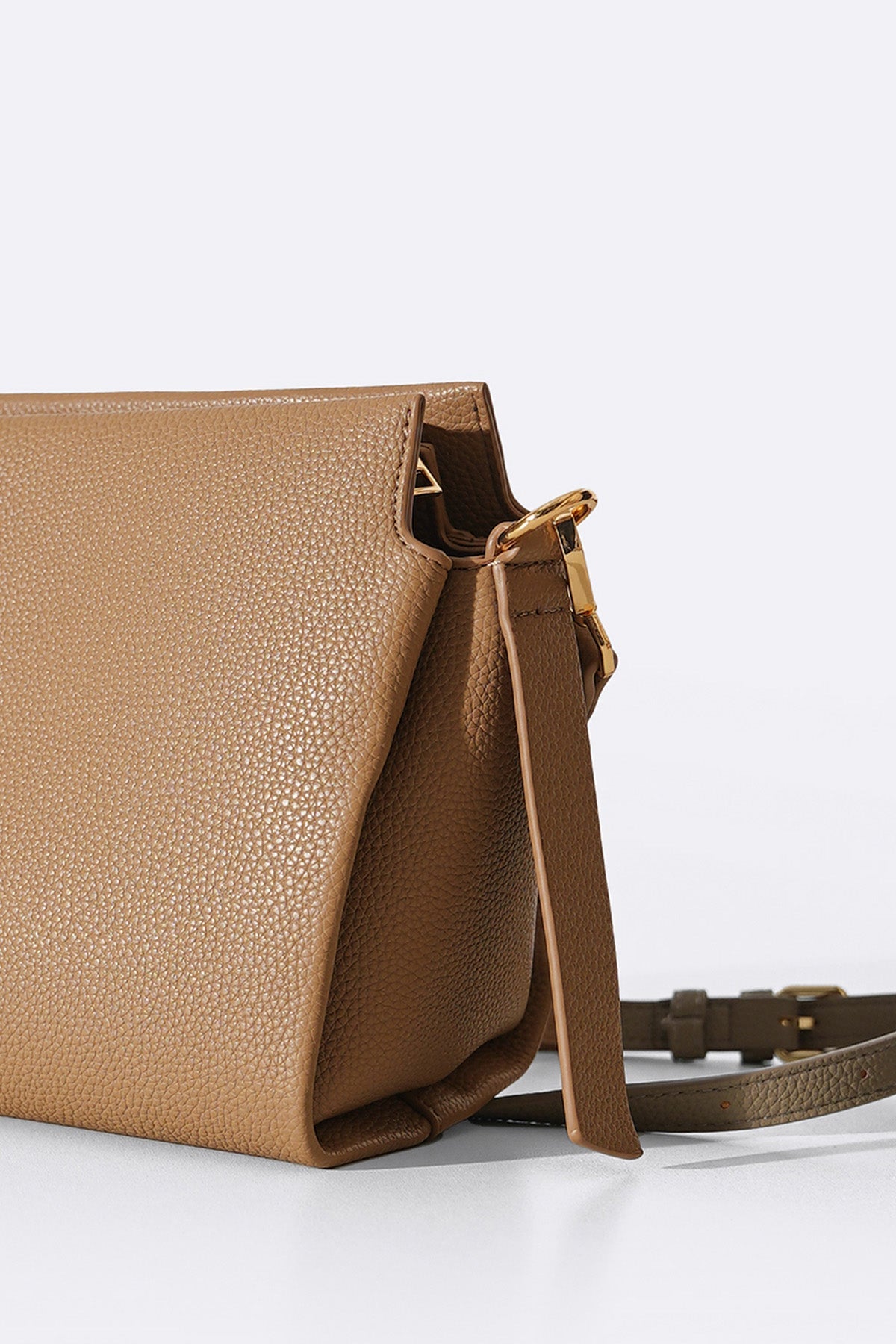 BRAIDED TOP HANDLE BAG