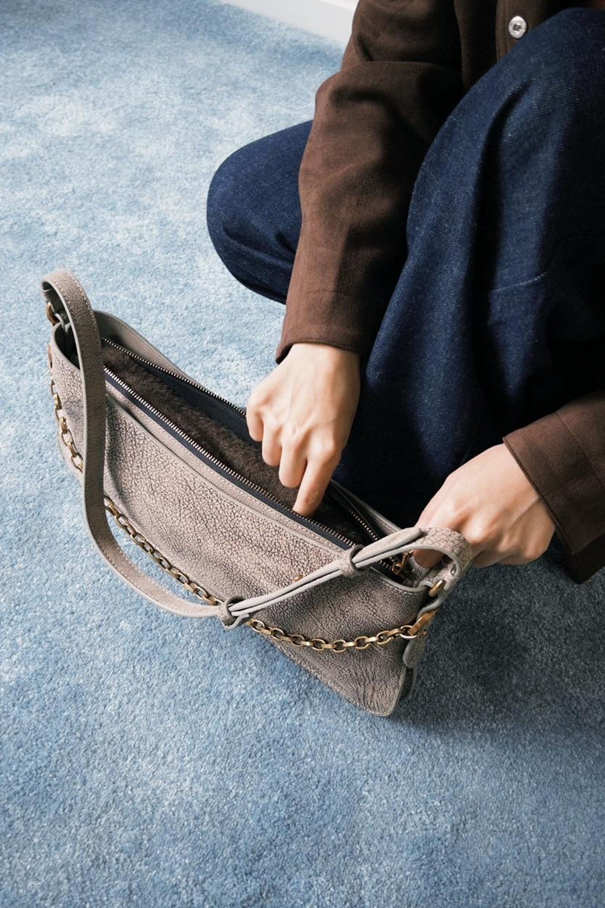 OCCASION PURSE IN GENUINE LEATHER