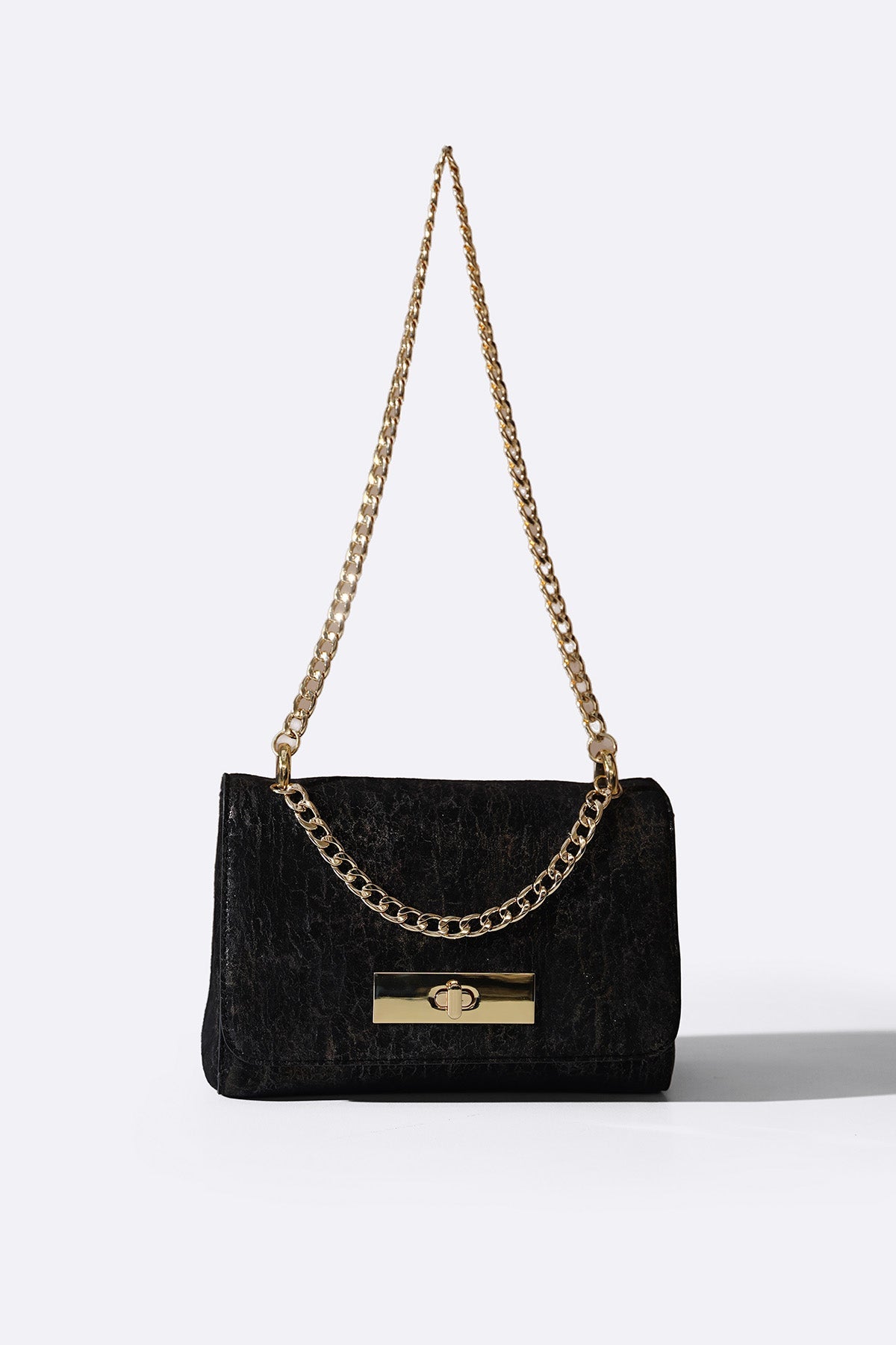 MIDNIGHT BAG IN GENUINE SUEDE