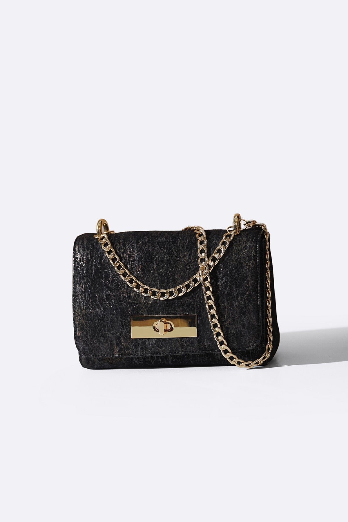 MIDNIGHT BAG IN GENUINE SUEDE