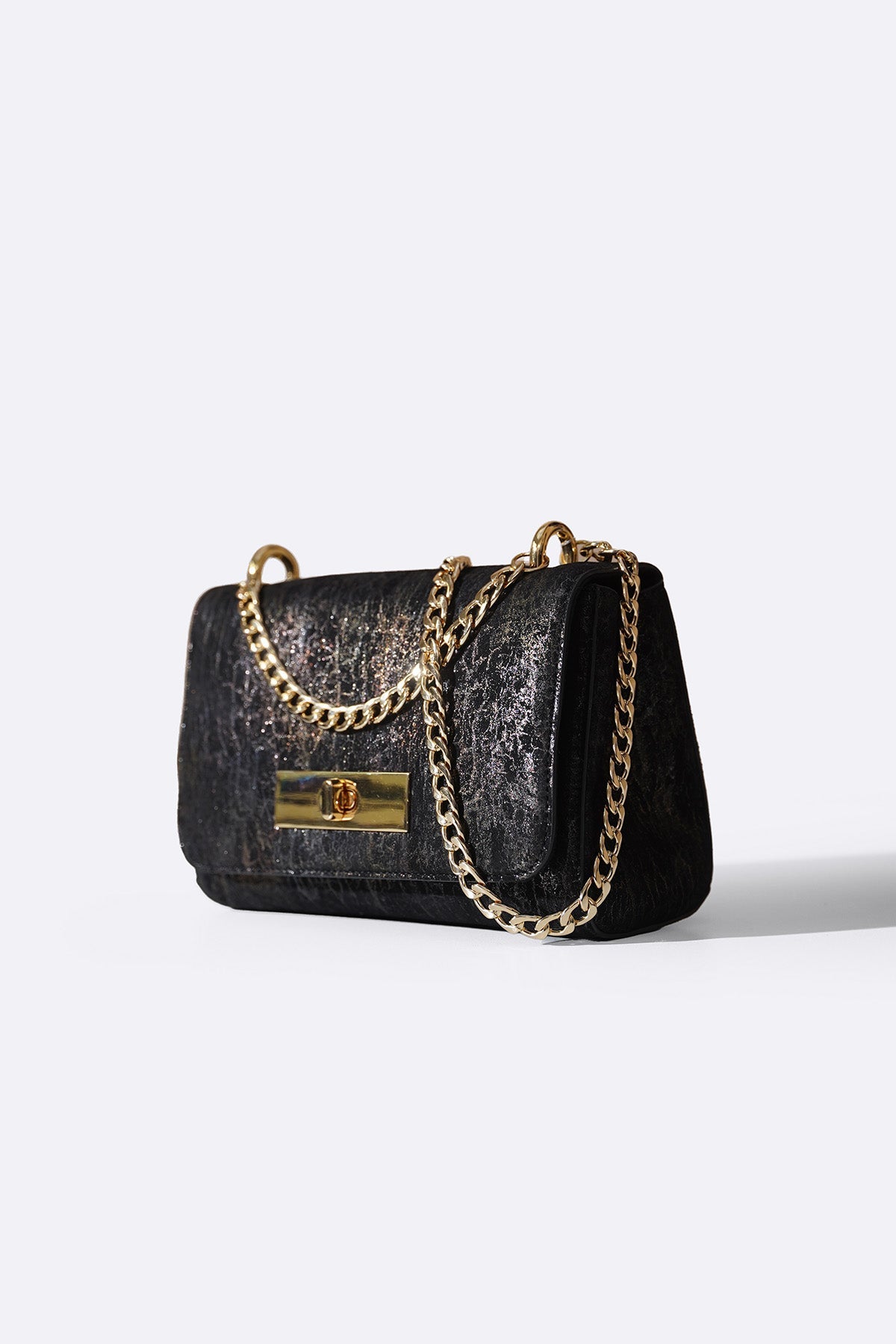 MIDNIGHT BAG IN GENUINE SUEDE