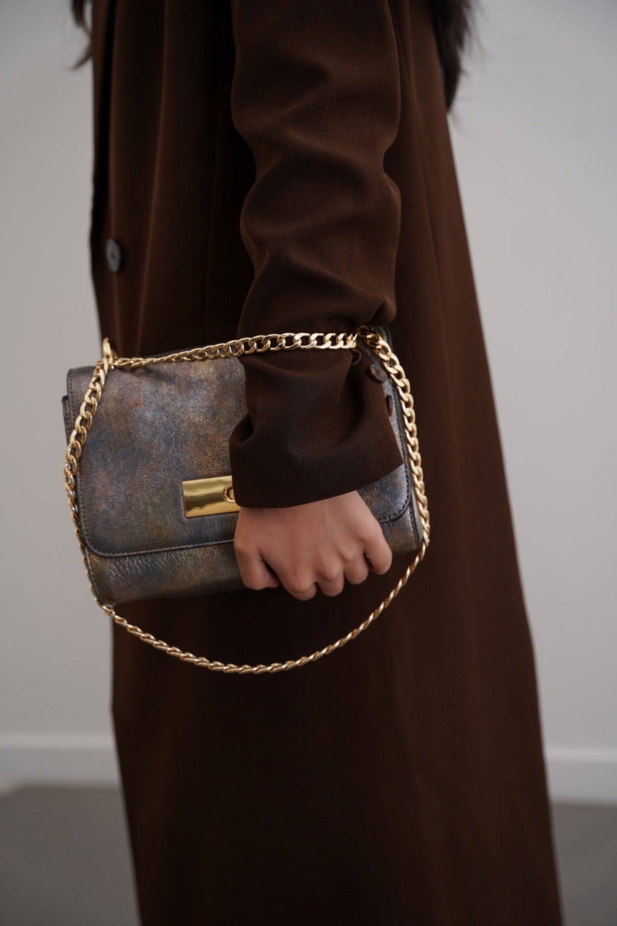 MERMAID BAG IN GENUINE LEATHER