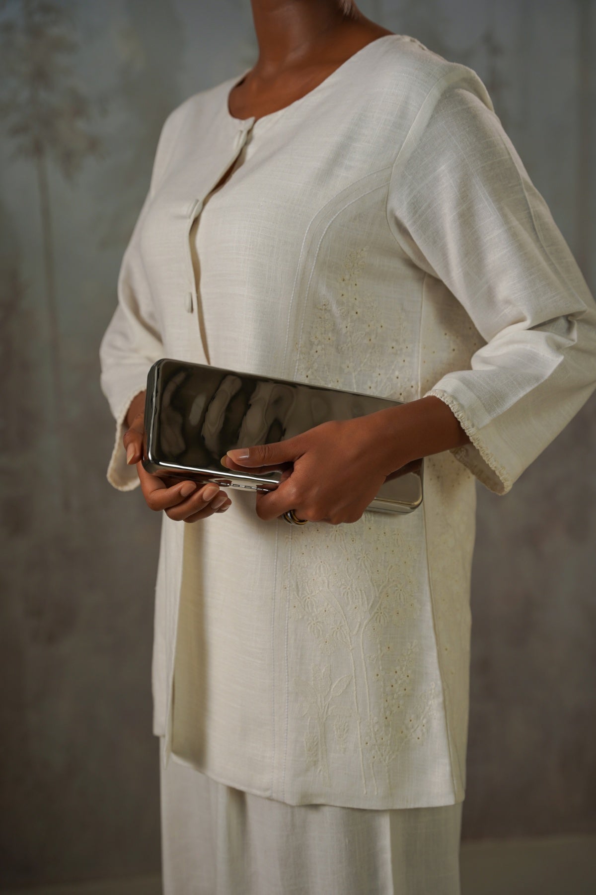 METALLIC NIGHT CLUTCH